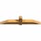 Ekena Millwork Eugene Rough Sawn Timber Gable Bracket, Western Red Cedar, 72"W x 15"H x 6"D x 6"F, 5/12 Pitch GBW072X15X0606EUG00RWR - alternate 5